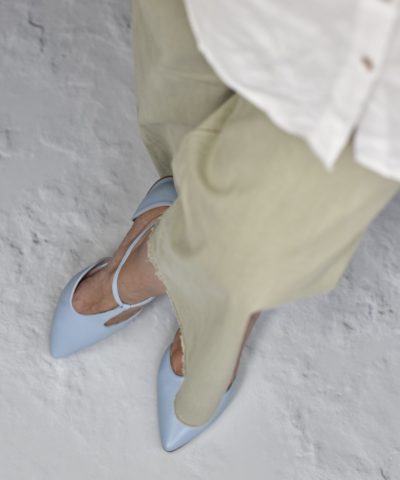Merceditas JULIETTE - Azul pastel de Bohemian Shoes