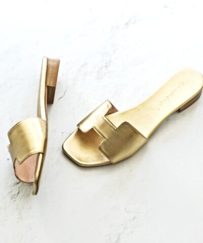 ALICETTE Sandals - Gold from Bohemian Shoes