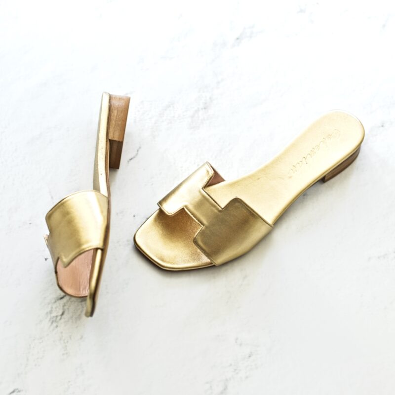 Sandalias ALICETTE - Oro de Bohemian Shoes