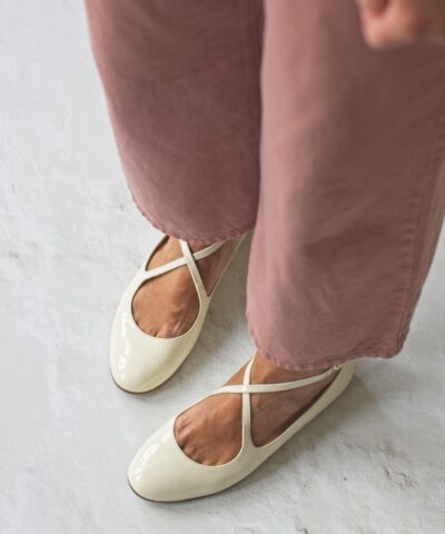 SOPHIE Ballerinas - Pearl patent leather
