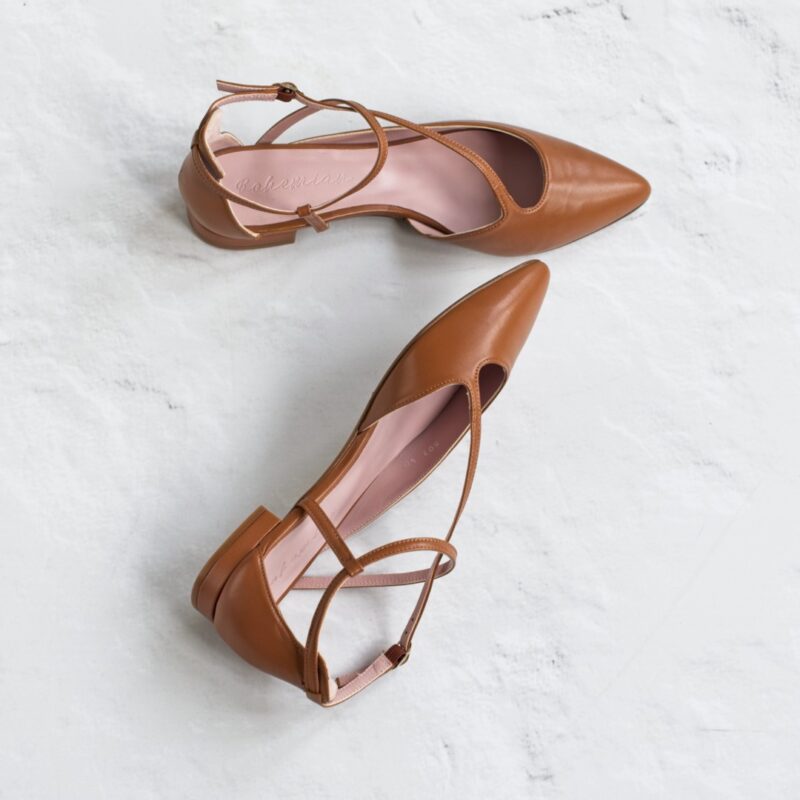 Ballerines ANAELLE - Cuir par Bohemian Chaussures