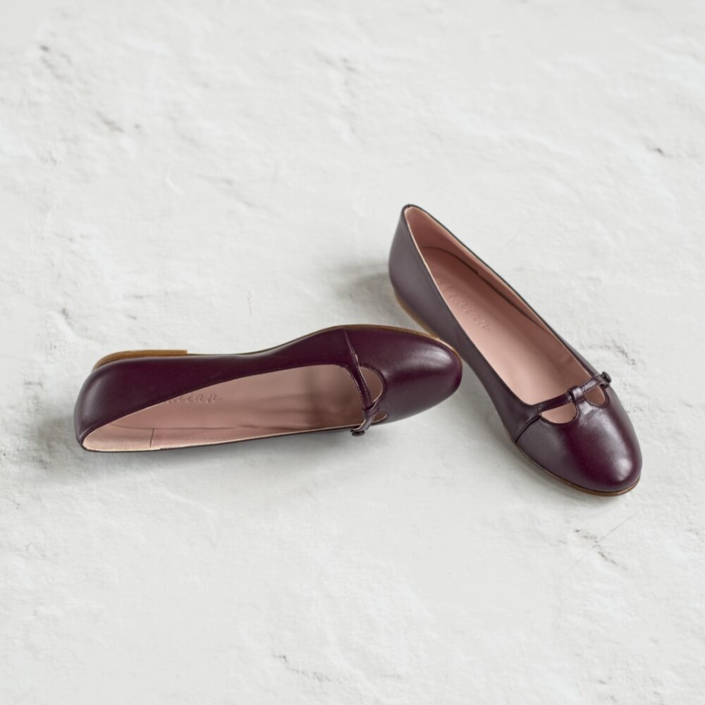 CLEMENCE Women's Shoes - Bordeaux from Bohemian Shoes