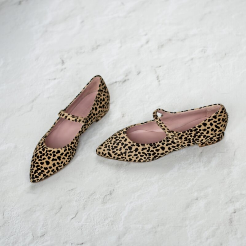Zapatos de mujer animal print AUDREY - Leo de Bohemian Shoes