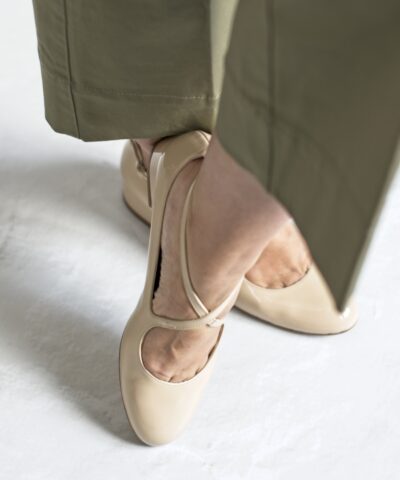 ANNA Ballerinas - Nude patent leather