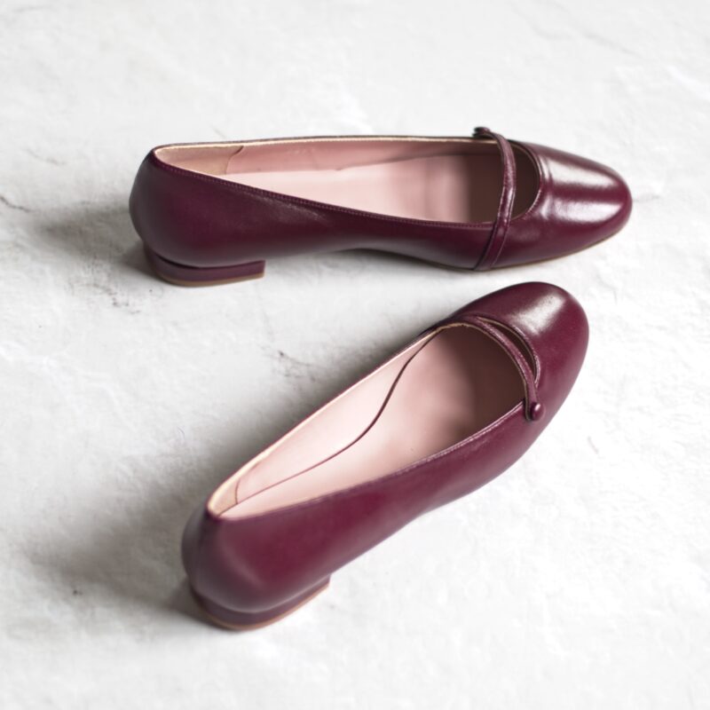 Chaussures LEA pour femmes - Bordeaux