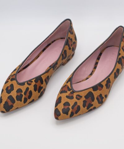 Bailarinas V-CUT COLETTE - Animal print LEOPARDO