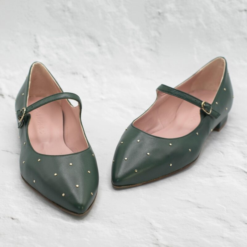 Merceditas SOFIA - British Green de Bohemian Shoes