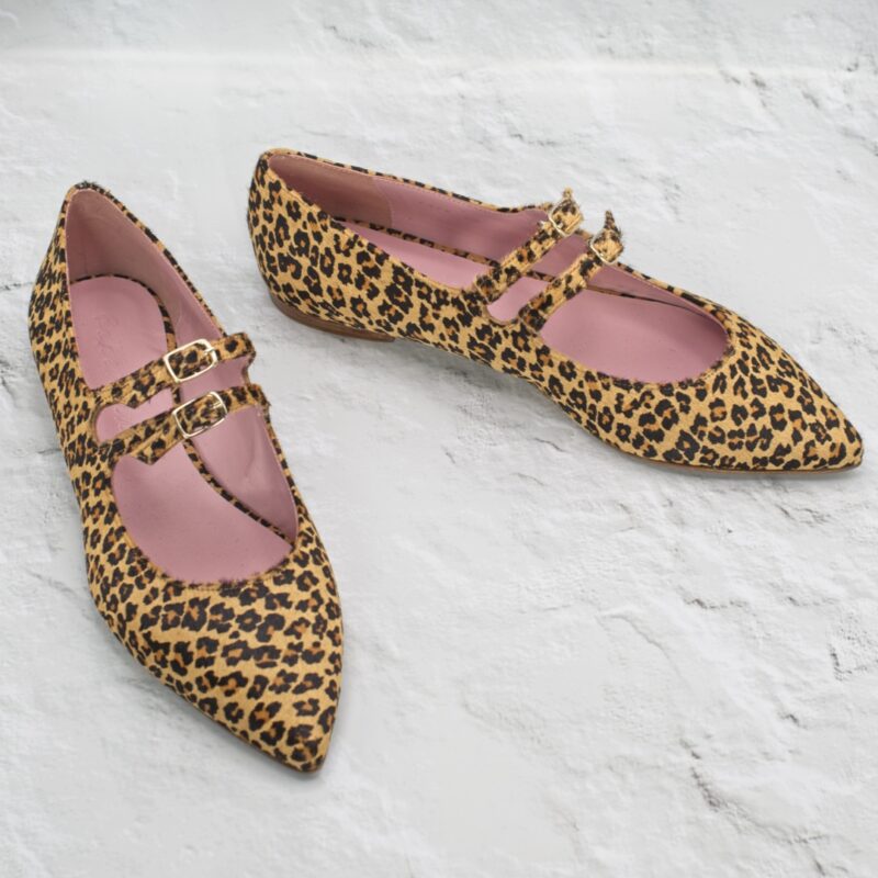 Mary Janes ROMANE - Print LEO de Bohemian Shoes