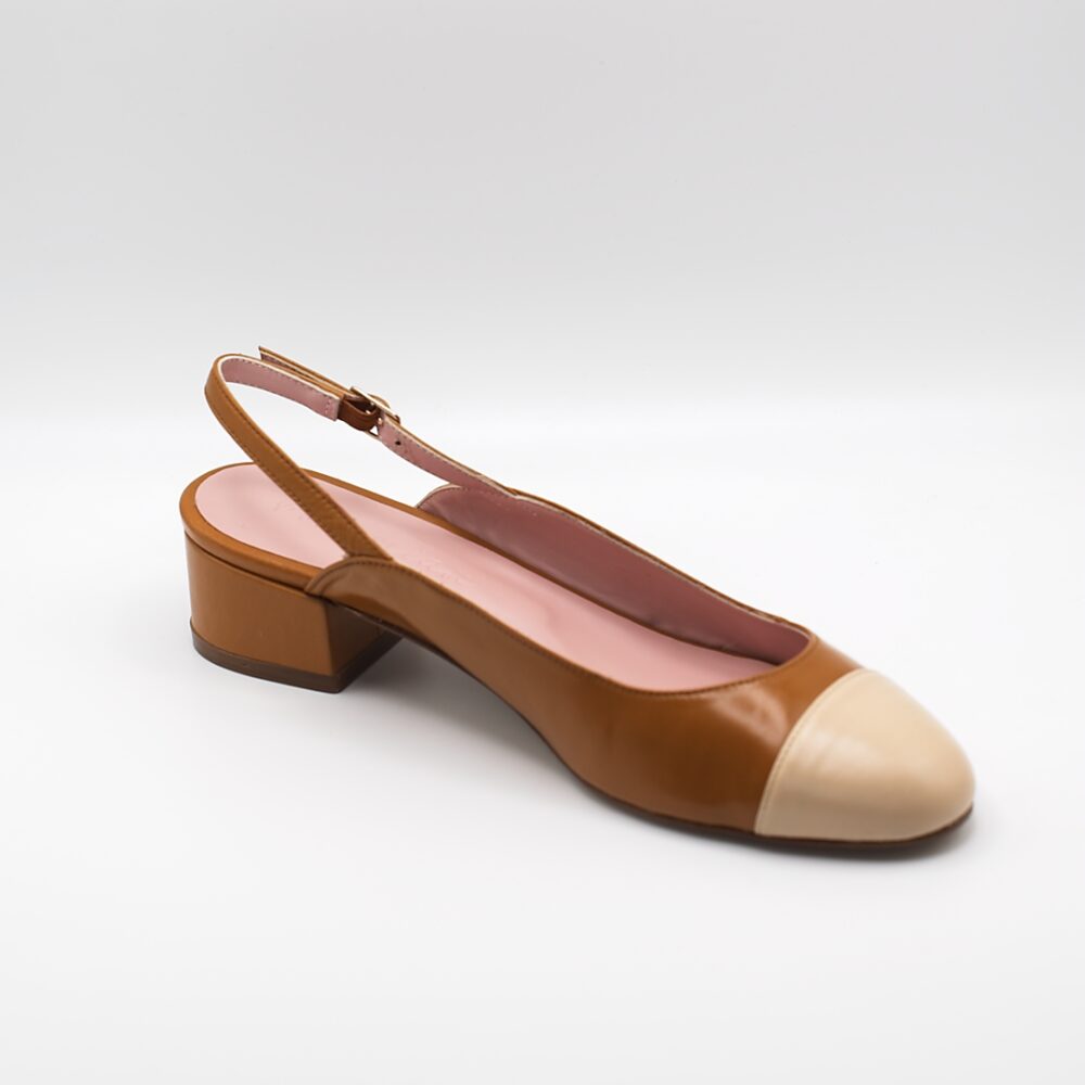 Ballerines MARGERITTE - Cuir / Beige