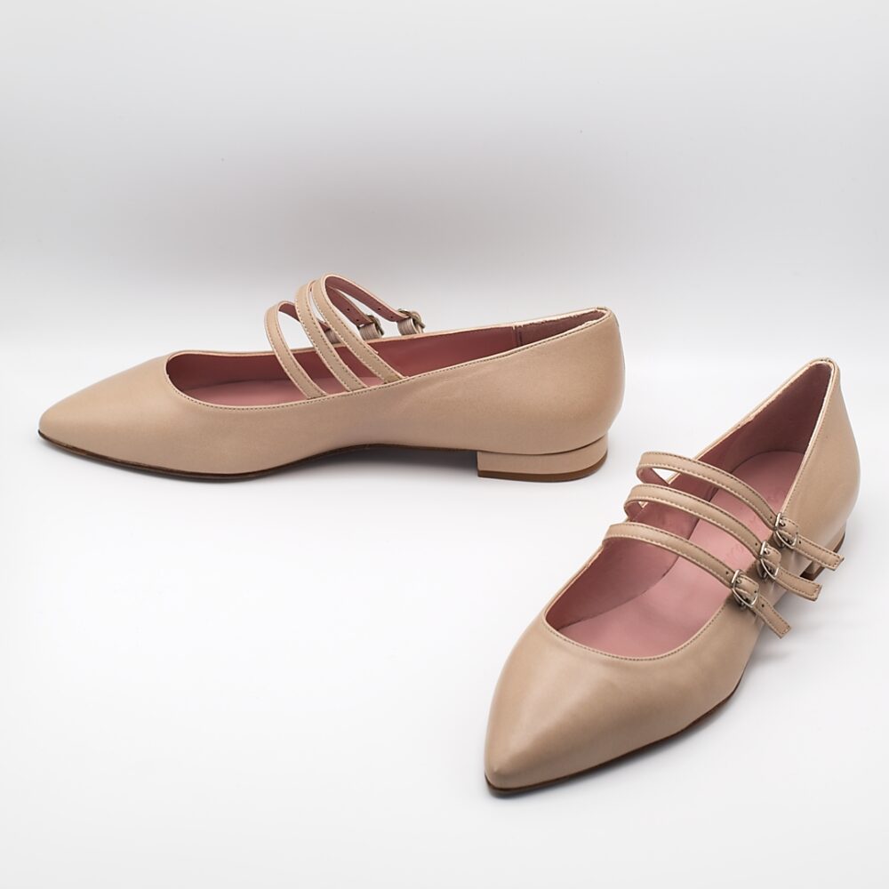 Zapatos de mujer LAURETTE - Nude de Bohemian Shoes