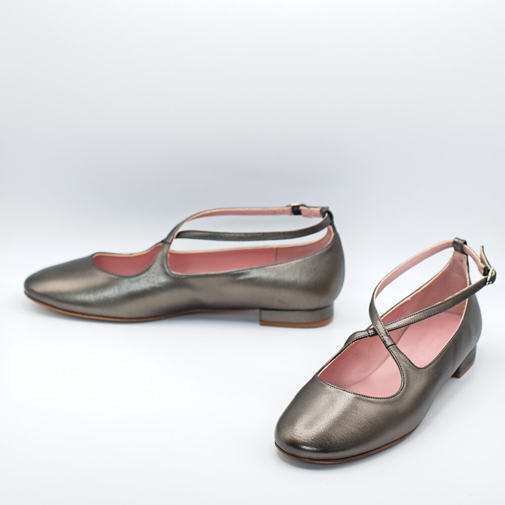 Bailarinas MARGAUX - Plata de Bohemian Shoes