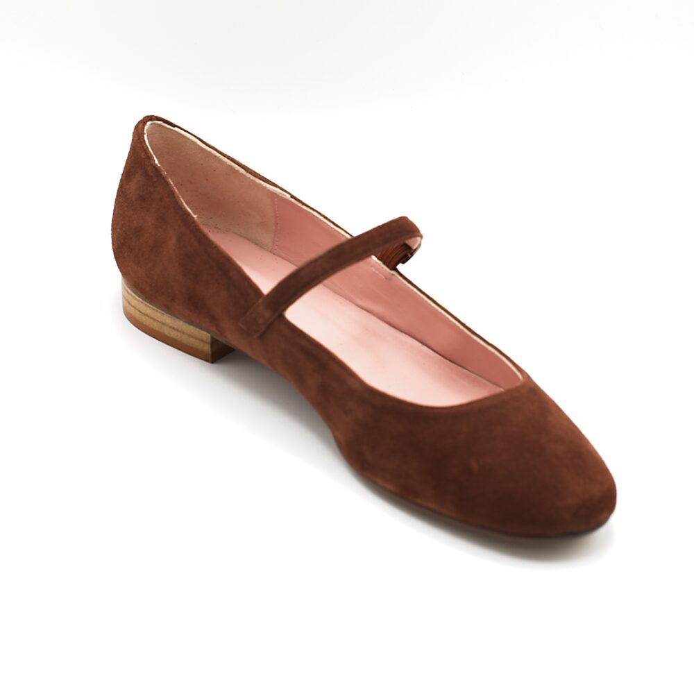 Mary Janes BABETTE - Chocolate Suede